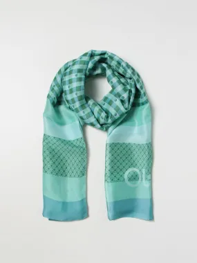 Green Scarf with Liu Jo Logo