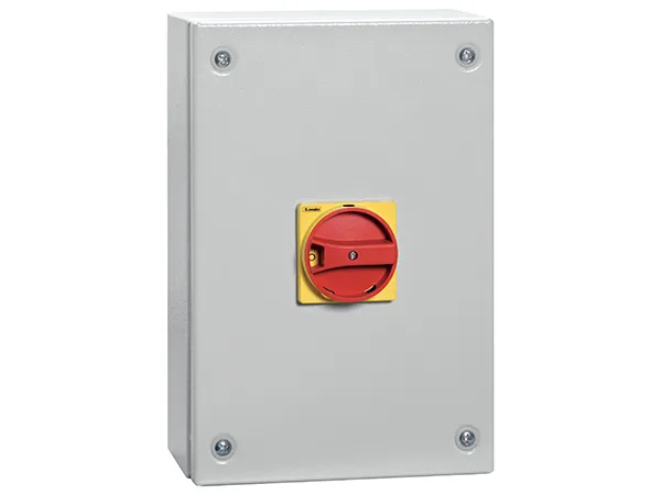 Sezionatore con interruttore Lovato GAZM160, 3P, 160A, Montaggio a parete, IP65